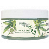Bohemia Gifts Herbs Cannabis heel ointment with hemp oil 100 ml