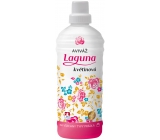 Laguna Floral concentrated fabric softener with the scent of rose and jasmine flowers complemented by tones of sandalwood 28 doses 1 l