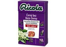 Ricola Black without Swiss herbal candies without sugar with vitamin C from 13 herbs 40 g