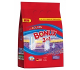 Bonux Color Caring Lavender 3 in 1 washing powder for colored laundry 20 doses of 1.5 kg