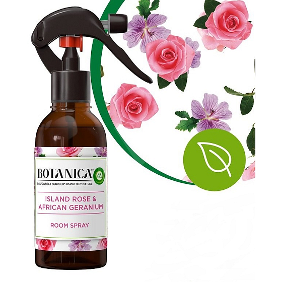 Air Wick Botanica Exotic Rose and African Geranium Air Freshener Spray 237 ml