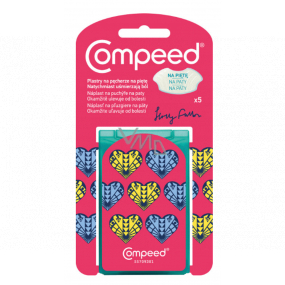 Compeed patch for blisters on the heels of 5 pieces