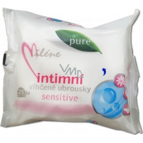 Miléne Pure Sensitive intimate wet wipes 25 pieces