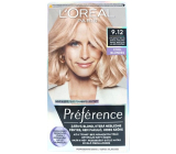 Loreal Paris Préférence hair color 9.12 Siberia Cold Very Light Blonde