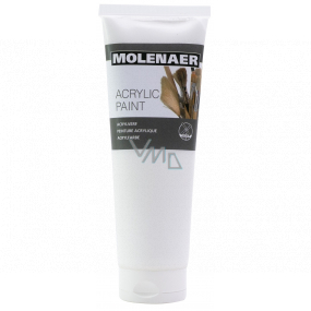 Creall Molenaer acrylic paint white 250 ml