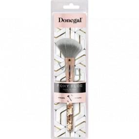 Donegal Foxy Floe Blush Brush with synthetic velvet bristles for blush 17 cm