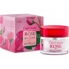 Rose of Bulgaria Day cream with rose water, rosemary and chamomile 50 ml