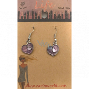 Albi Jewellery Earrings Hearts symbol of love 1 pair