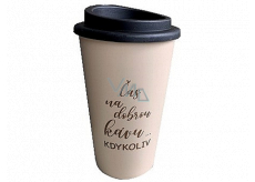 Albi Eco Termohrnek na cesty Čas na dobrou kávu ... kdykoliv 350 ml