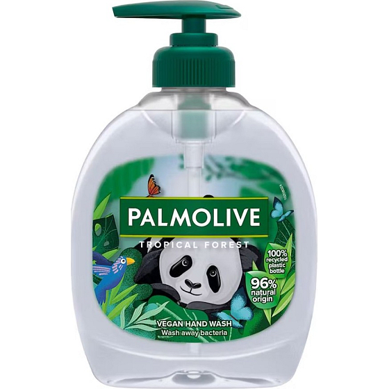 Palmolive Tropical Forest Jungle Liquid Soap 300 ml Dispenser