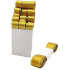 Nekupto Fabric Christmas ribbon Gold 15 mm x 3 m