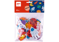 Apli Space foam self-adhesive mix of motifs 56 pieces