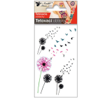 Tattoo decals Dandelions 10,5 x 6 cm