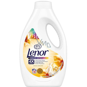 Lenor Color 2in1 Gold Orchid liquid washing gel for coloured clothes 18 doses 900 ml