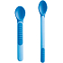 Mam Feeding Spoons & Cover 2 phase feeding spoon with protective cover 6+ months Blue 1 set