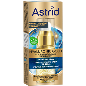 Astrid Hyaluronic Gold Eye Serum, 15 ml