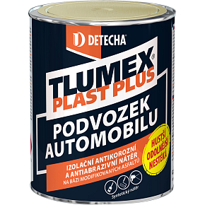 Tlumex Plast Plus anti-corrosion paint for cars and chassis, black, 0.9 kg