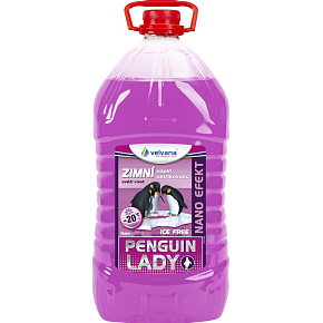 Velvana Penguin Lady Ice Free -20 °C, antifreeze windshield washer fluid 4 l