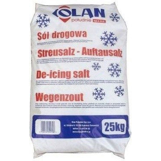 De-icing salt down to -7 °C, 25 kg
