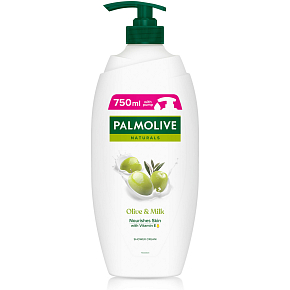 Palmolive Naturals Olive & Milk Shower Cream with Pump 750 ml