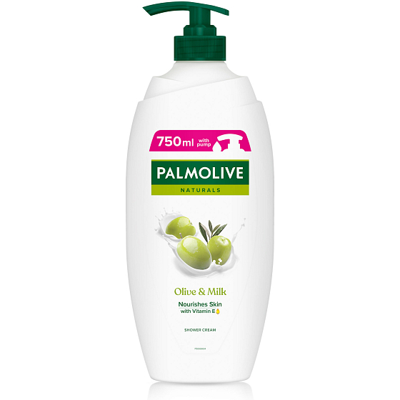 Palmolive Naturals Olive & Milk Shower Cream with Pump 750 ml