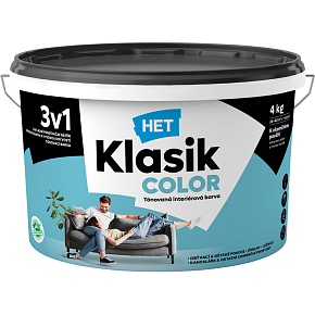 Het Klasik Color painting paint, 0477 Caribbean blue, 4 kg