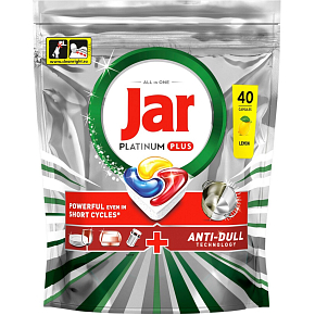 Jar Platinum Plus dishwasher tablets, 40 pcs