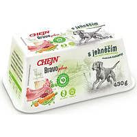 Chejn Bravo Plus lamb pet food tray, 430 g