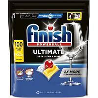 Finish Ultimate All in 1 Lemon dishwasher tablets, 100 pcs