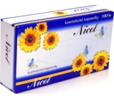 Nicol cosmetic tissues 2-ply in a box of 100 pieces