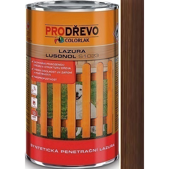 Colorlak Lazura Lusonol S1023 synthetic penetration glaze Sipo 0.9 l