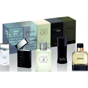 Giorgio Armani for Men perfume miniatures 5 pieces