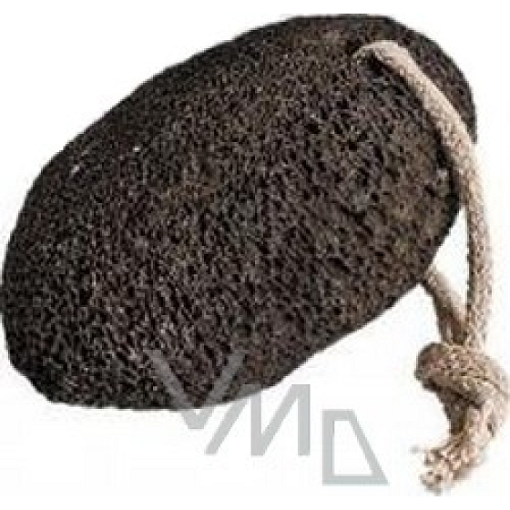 Natural Volcanic pumice stone with loop for hanging on hands and feet 1 piece