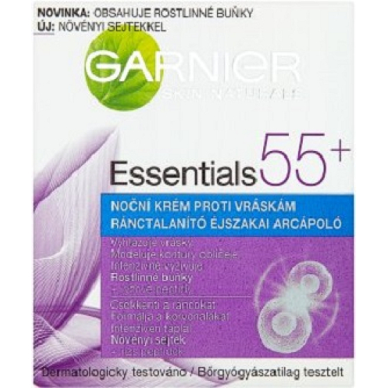 Garnier Skin Naturals Essentials 55+ night anti-wrinkle cream 50 ml
