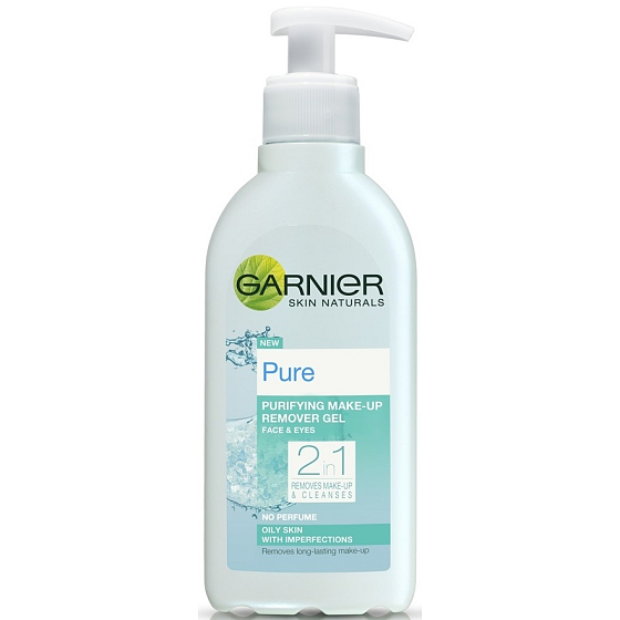 Garnier Skin Naturals Pure 2 in 1 make-up cleansing gel 200 ml