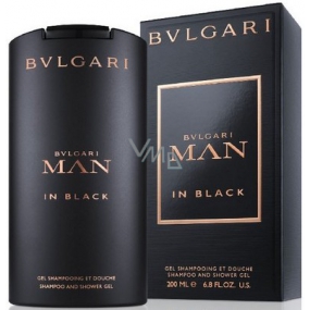 Bvlgari Man In Black shower gel for men 200 ml