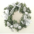 Silver wreath 30 cm