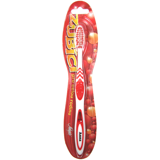 Nekupto Zubíci soft toothbrush named Anna 1 piece