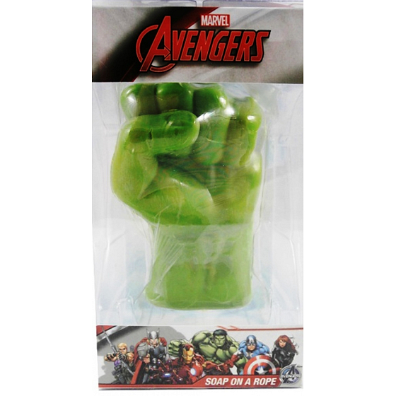 Marvel Avengers 3D toilet soap with string for children 180 g