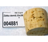 Cork stopper for demijohn 32 x 38 x 34 mm, 25 l