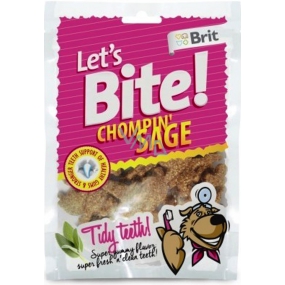 Brit Lets Bite Dental pieces with sage supplementary dog food 150 g