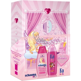 Fa Kids Mermaid baby shower gel 250 ml + Schauma Kids Girl shampoo 250 ml, cosmetic set