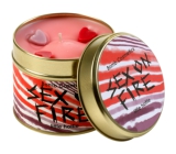 Bomb Cosmetics Fiery Passion A fragrant natural, handmade candle in a tin can burns for up to 35 hours