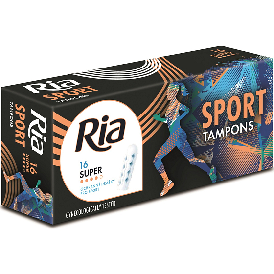 Ria Sport Super Women's Tampons 16 pieces
