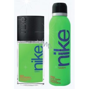 Nike Green Man perfumed deodorant glass 75 ml + deodorant spray 50 ml, gift set