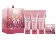 Scottish Fine Soaps Pink Fizz 4 pieces cosmetic set