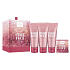 Scottish Fine Soaps Pink Fizz shower gel 75 ml + body butter 75 ml + hand and nail cream 75 ml + soap 40 g, cosmetic set
