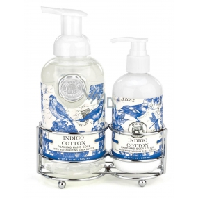 Michel Design Works Fresh Cotton Liquid Soap 530 ml + hand and body lotion 236 ml hand care cosmetic set