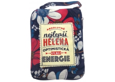 Albi Foldable bag for zipper with a name Helena 42 x 41 x 11 cm