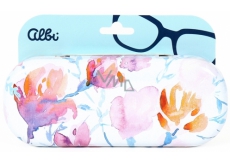 Albi Original Case for tin glasses Flowers 15.7 x 6.2 x 3.2 cm